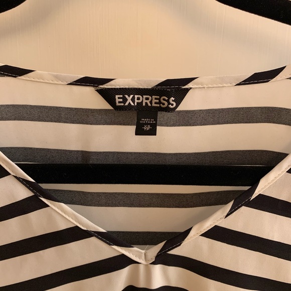 Striped blouse, Ann Taylor, size XS - Picture 2 of 5